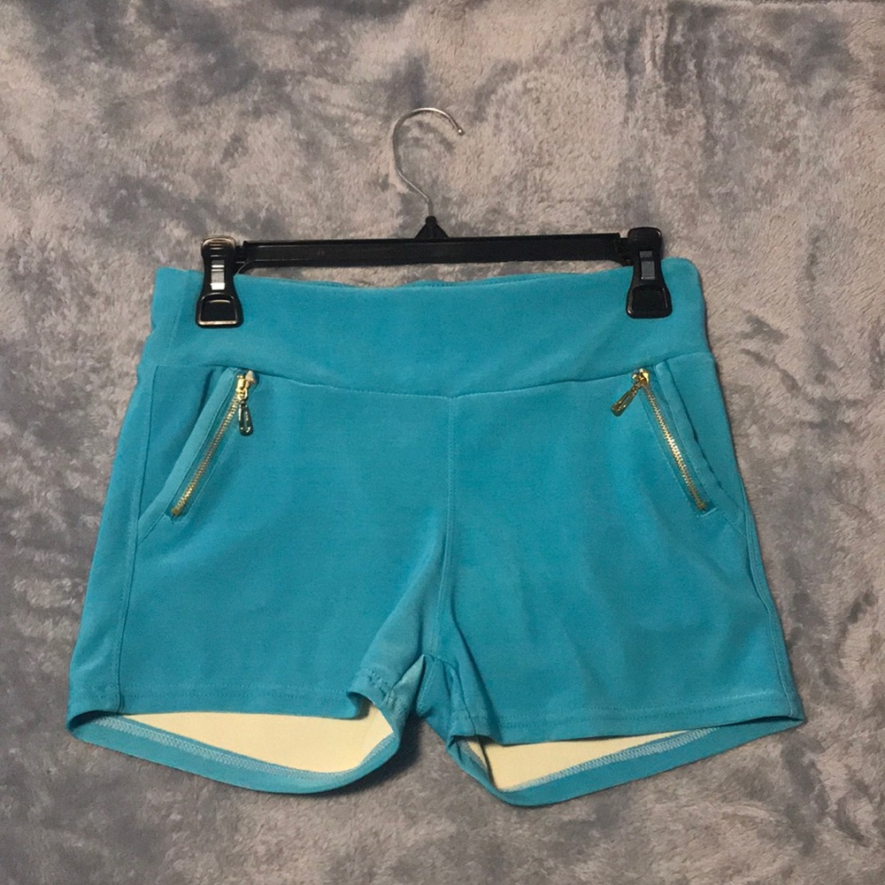 Blue shorts